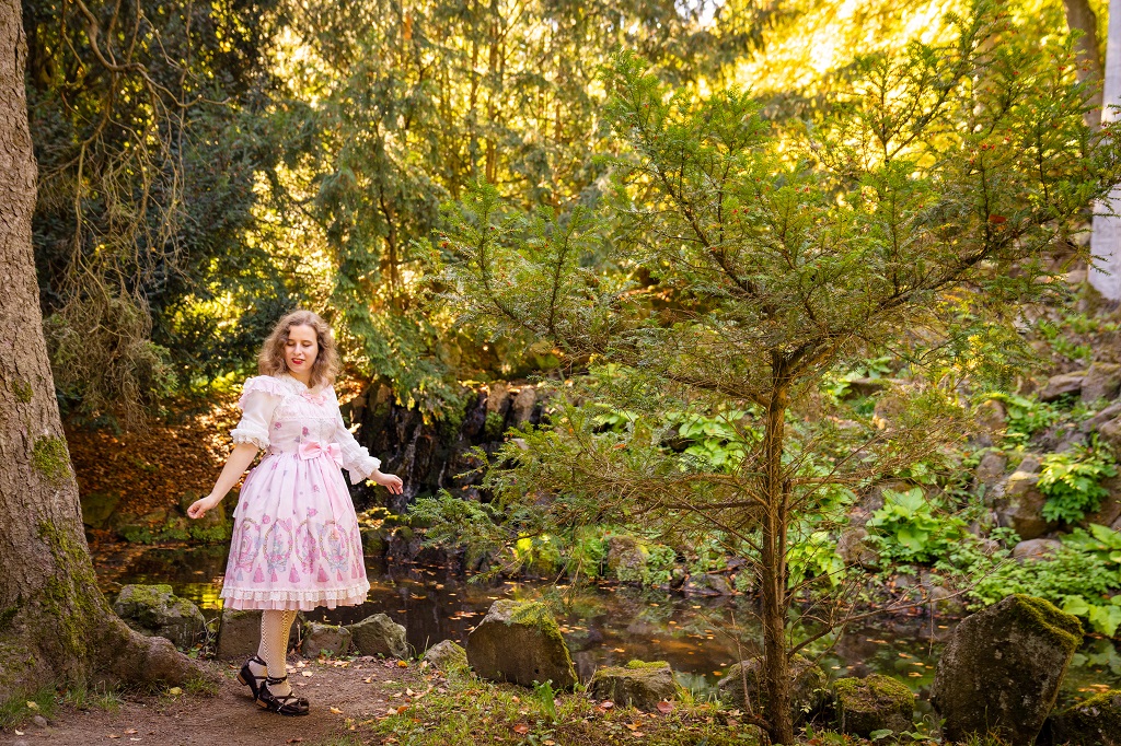 Lolita Kleid Herbst Wald