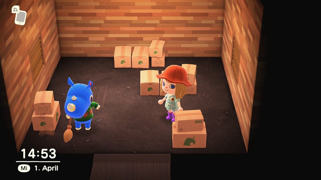 Animal Crossing New Horizons Rüdiger zieht ein nerdyhasche