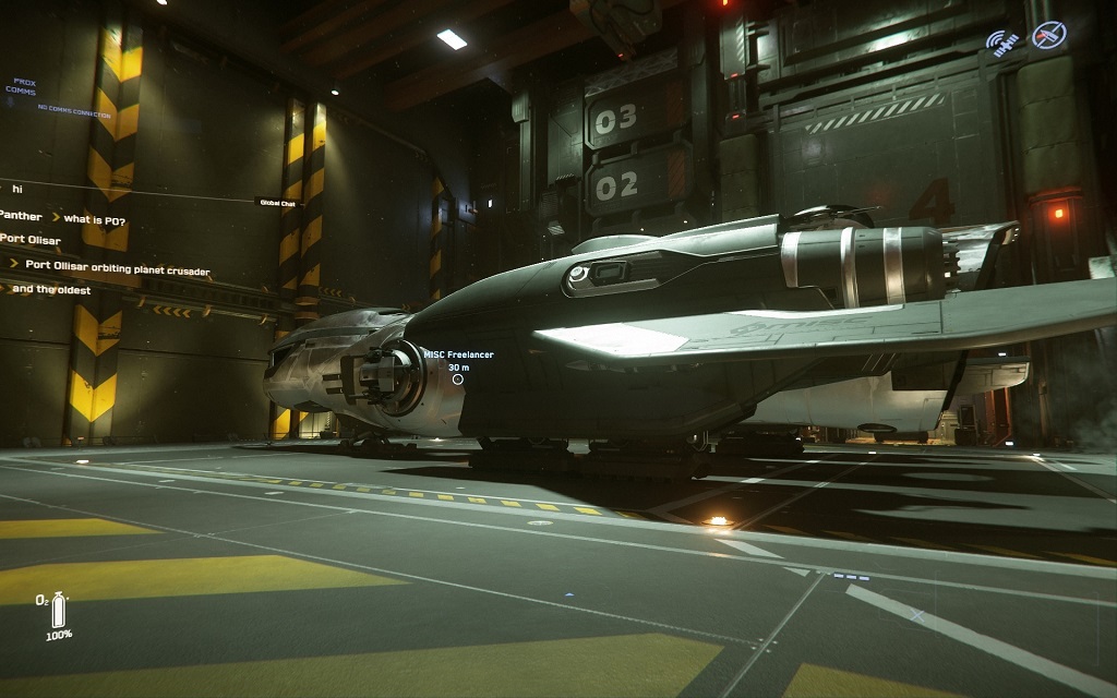 Star Citizen MISC Freelancer Hangar