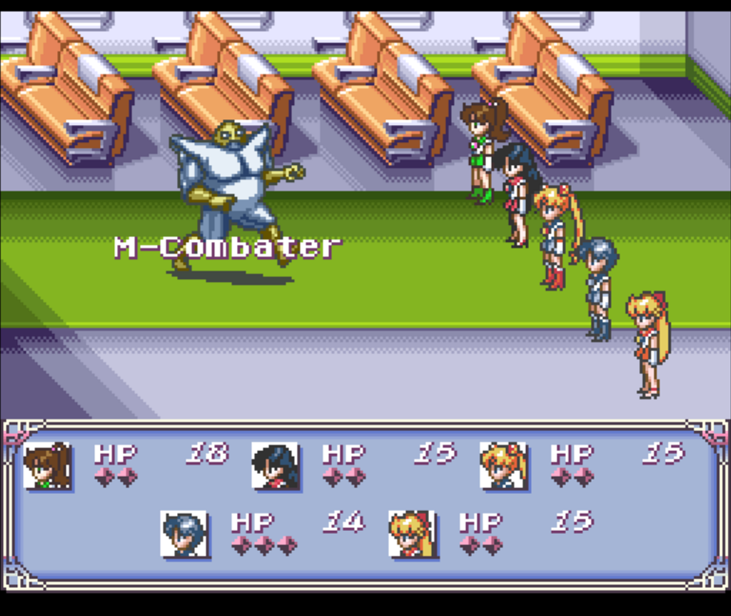 Pretty Soldier Sailor Moon - Another Story SNES RPG Super Ninendo Kampfsystem