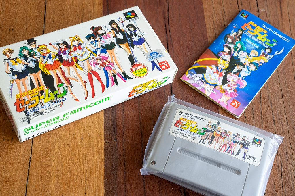 Sailor Moon Another Story SNES Super Nintendo Modul