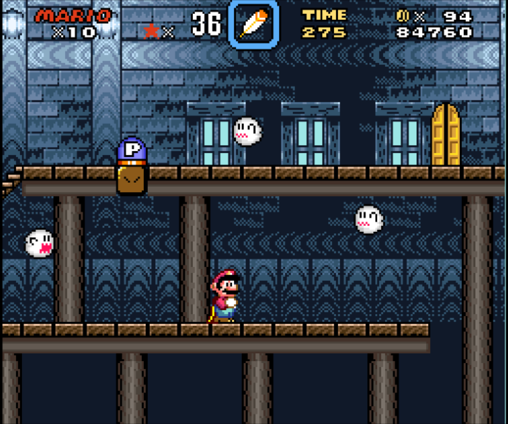 Super Mario World Geisterhaus