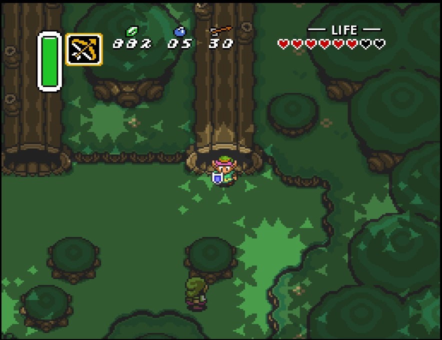 Zelda A Link to the Past Wald Grafik