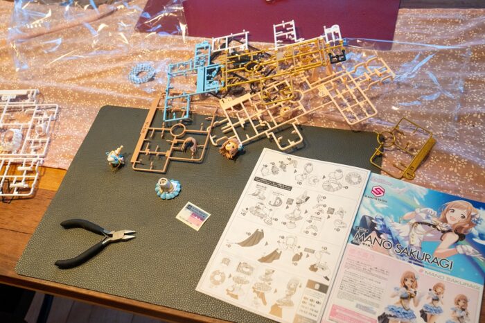 Mein erstes Model Kit - Sakuragi Mano - Erste Schritte