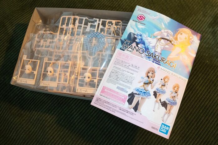 Mein erstes Model Kit - Sakuragi Mano - Inhalt