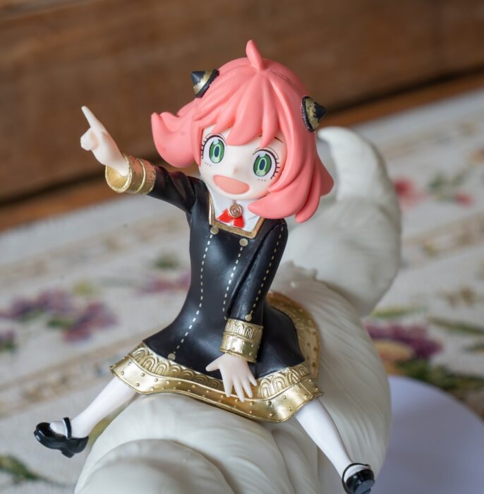 Anya & Bond Figur Gesicht