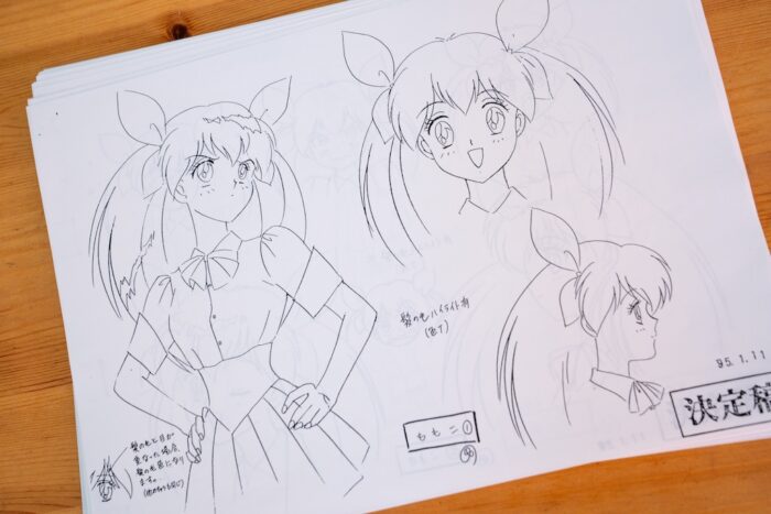 Wedding Peach Settei mit Momoko in mehreren Ansichten